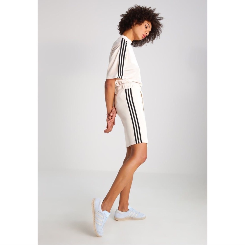 adidas Brooklyn Heights fleece wrap skirt